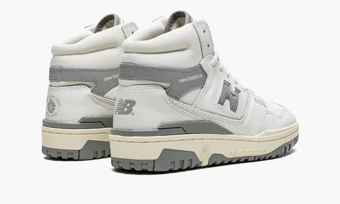 Кроссовки New Balance 650r «Aime Leon Dore - White Grey» белый