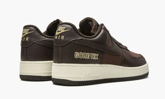 Кроссовки Nike Air Force 1 Low Gore-tex «Baroque Brown» коричневый