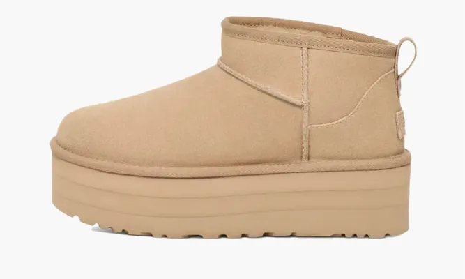 Обувь UGG Classic Ultra Mini Platform Boot WMNS «Mustard Seed» бежевый