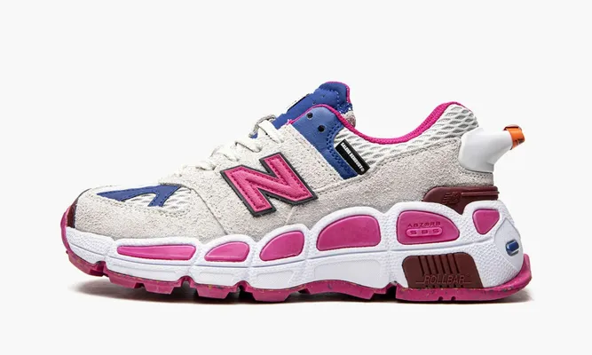 Кроссовки New Balance 574 Yurt «Salehe Bembury - Universal Communication Workwear White» кремовый