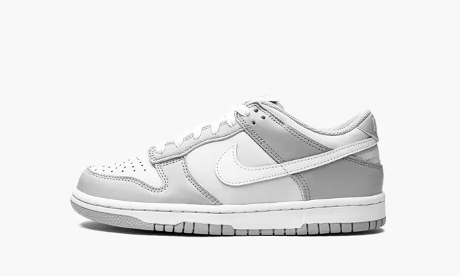 Кроссовки Nike Dunk Low GS «Two-toned Grey» серый,белый