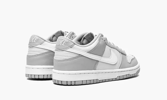 Кроссовки Nike Dunk Low GS «Two-toned Grey» серый,белый