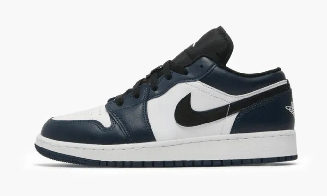 Кроссовки Air Jordan 1 Low GS «Armory Navy» синий