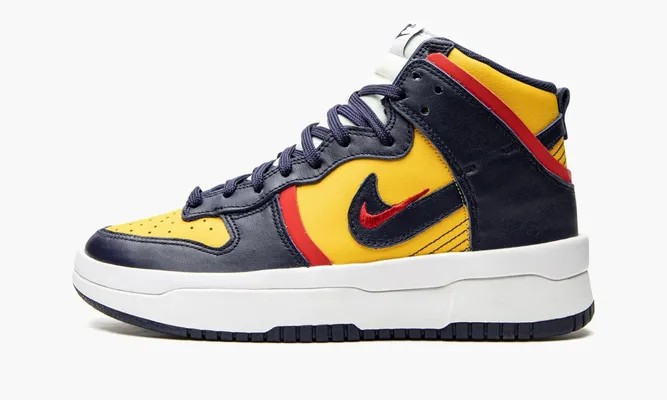 Кроссовки Nike Dunk High WMNS «Rebel Michigan» синий