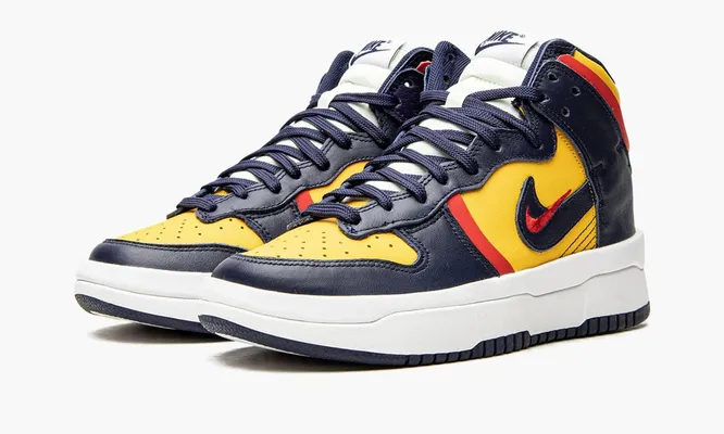 Кроссовки Nike Dunk High WMNS «Rebel Michigan» синий