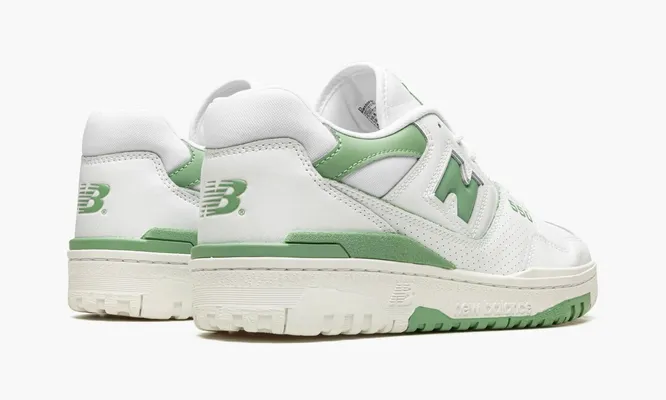 Кроссовки New Balance 550 «White Mint Green» зеленый