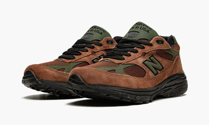 Кроссовки New Balance 993 «Aime Leon Dore - Brown» коричневый