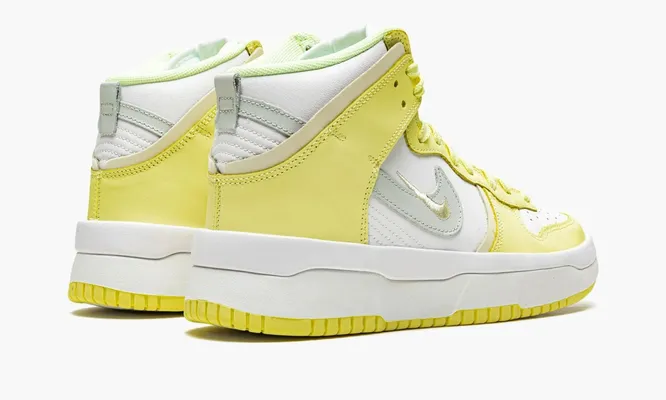 Кроссовки Nike Dunk High Up WMNS «Light Lemon Yellow» желтый