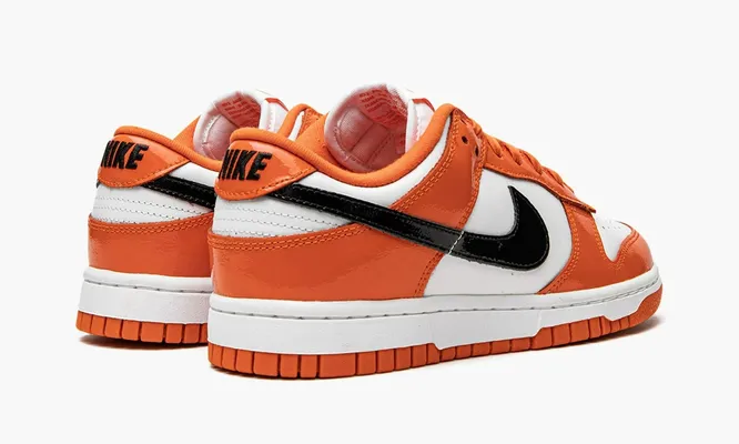Кроссовки Nike Dunk Low WMNS «Patent Halloween» оранжевый