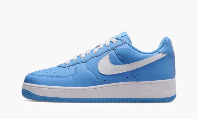 Кроссовки Nike Air Force 1 Low '07 Retro «Color Of The Month - University Blue» lightBlue