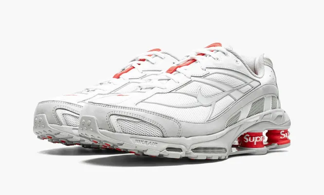 Кроссовки Shox Ride 2 SP «Supreme - White» белый