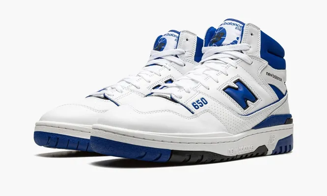 Кроссовки New Balance 650r «White Royal Blue» синий