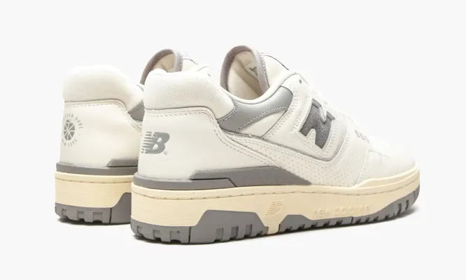 Кроссовки New Balance 550 «Aime Leon Dore - White Grey» белый