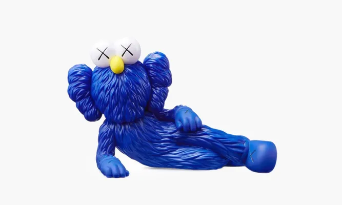 Аксессуары Kaws Time Off Vinyl Figure «Blue» синий