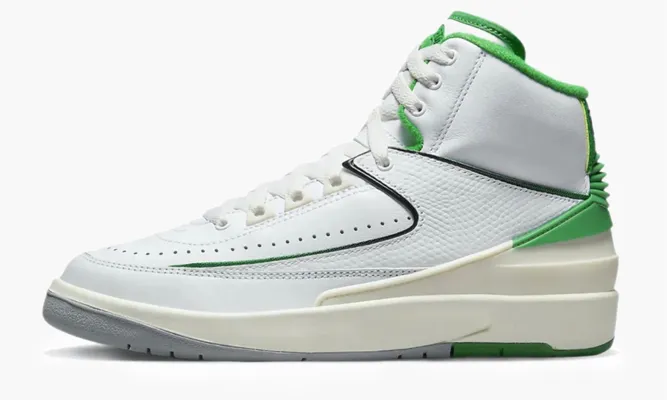 Кроссовки Air Jordan 2 Retro «Lucky Green» зеленый