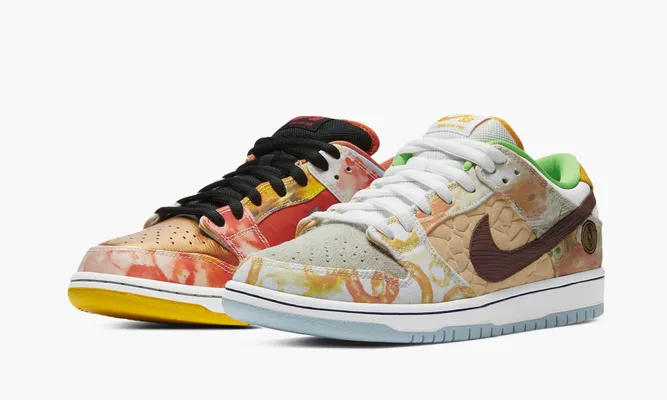 Кроссовки Nike SB Dunk Low «Street Hawker» разноцветный