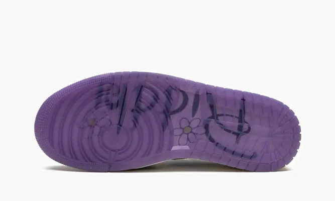 Кроссовки Air Jordan 1 Low OG «Doernbecher 2023» зеленый