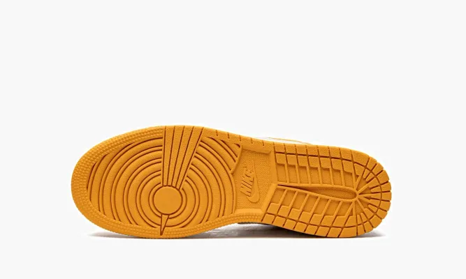 Кроссовки Air Jordan 1 Low GS «University Gold» желтый