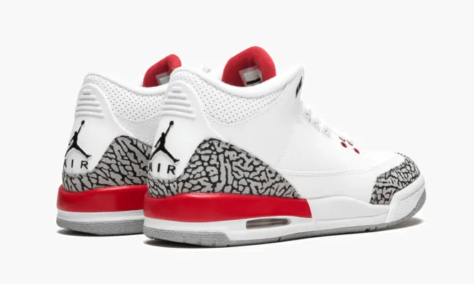 Кроссовки Air Jordan 3 Retro Bg «Katrina» белый