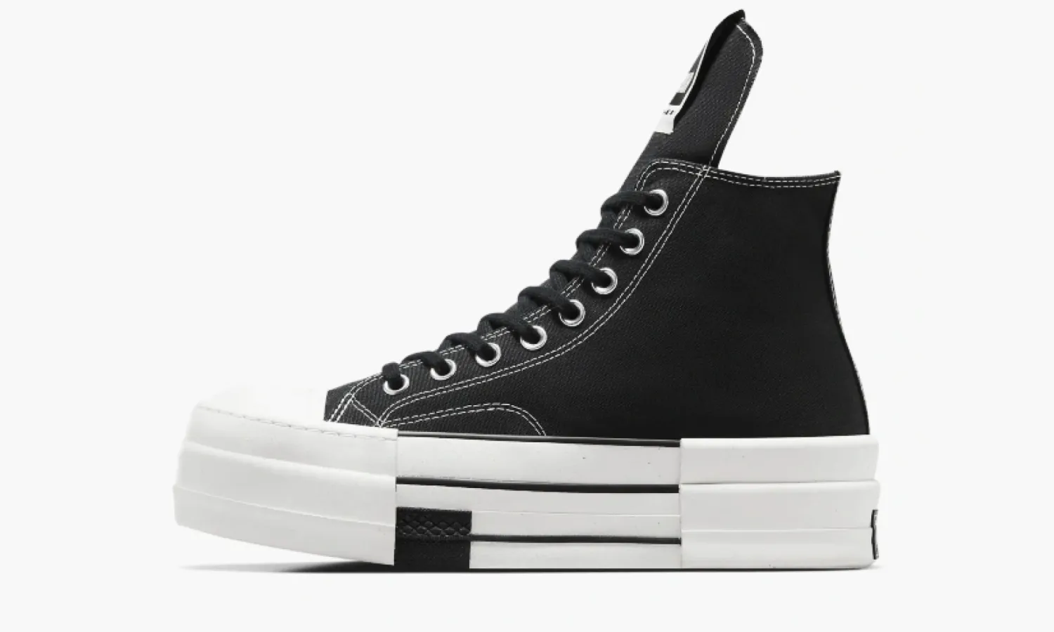 Rick Owens X Converse Drkshdw Chuck Taylor All Star Dbl Drkstar HI «Black»