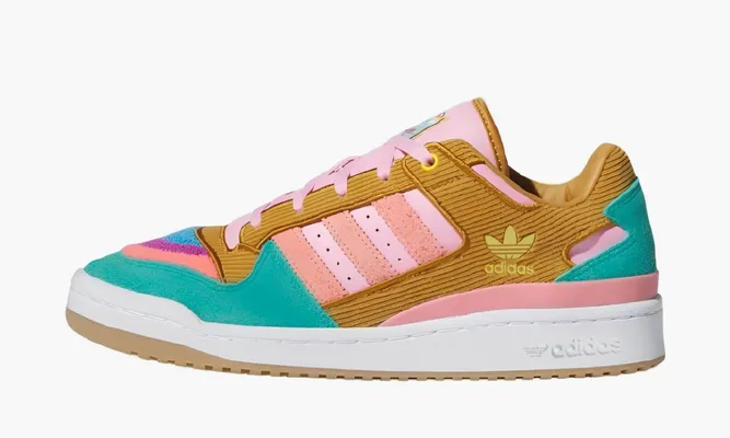 Кроссовки Adidas Forum Low «The Simpsons Living Room» розовый