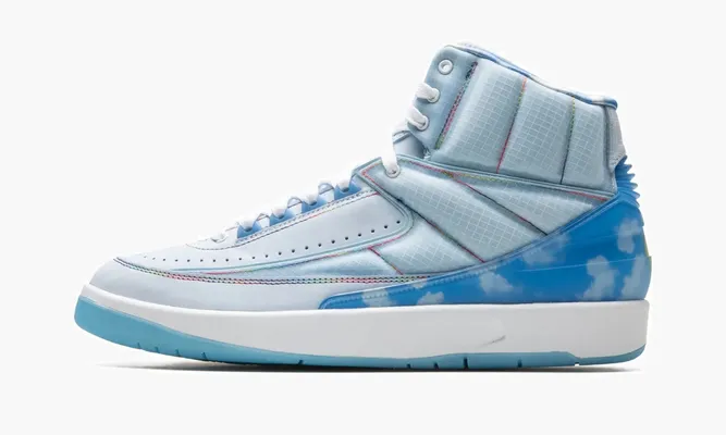 Кроссовки Air Jordan 2 «J Balvin» синий