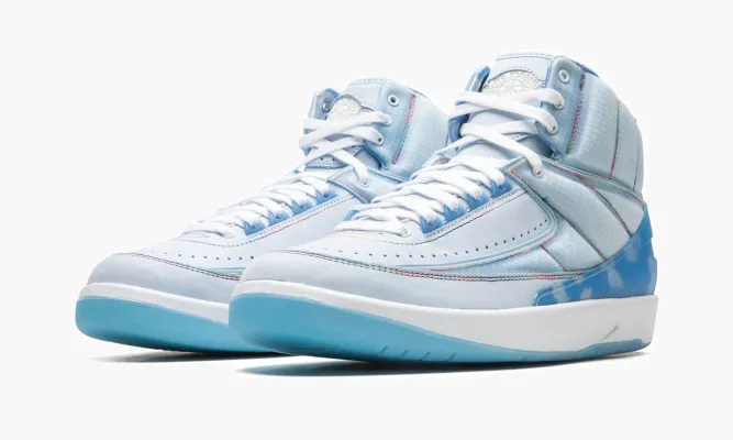 Кроссовки Air Jordan 2 «J Balvin» синий