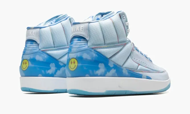 Кроссовки Air Jordan 2 «J Balvin» синий