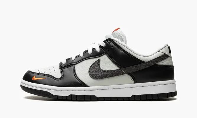 Кроссовки Nike Dunk Low «Black / Total Orange» черный