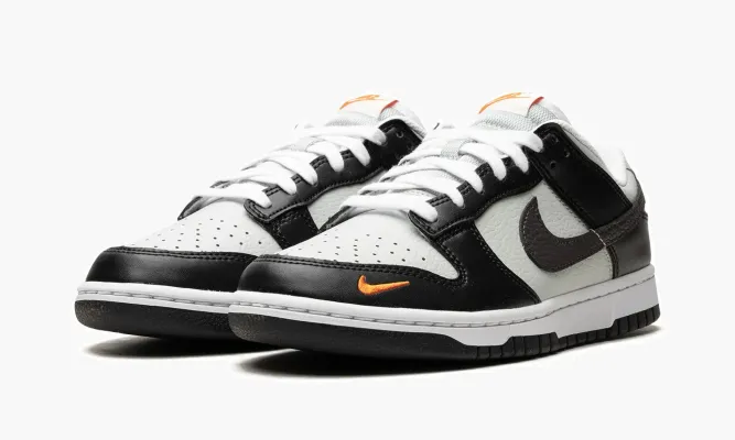 Кроссовки Nike Dunk Low «Black / Total Orange» черный