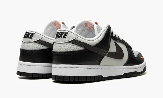 Кроссовки Nike Dunk Low «Black / Total Orange» черный