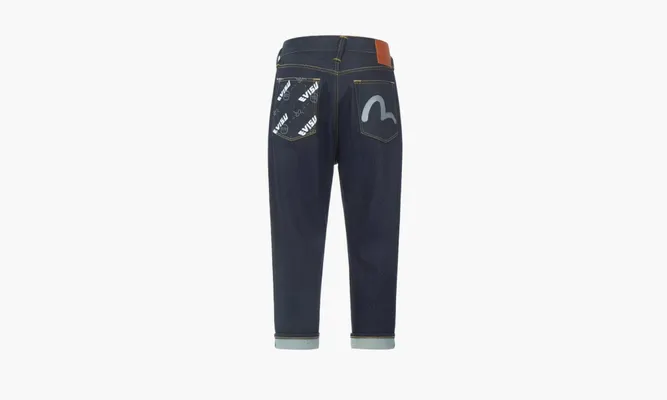 Одежда Evisu Logo Jeans «Aegean» синий