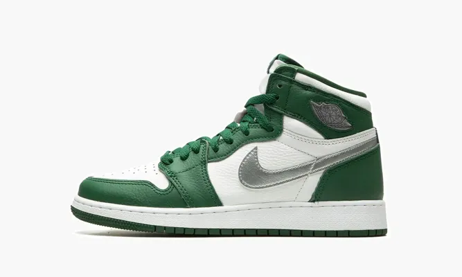 Кроссовки Air Jordan 1 Retro High OG GS «Gorge Green» зеленый