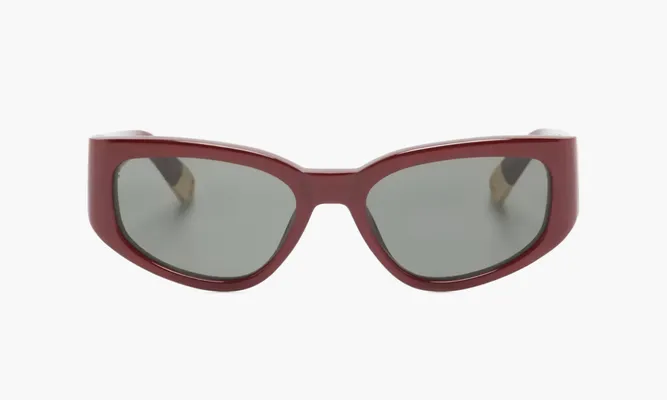 Аксессуары Jacquemus Glasses «Currant» бордовый