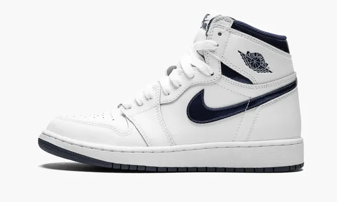 Кроссовки Air Jordan 1 High OG Bg белый