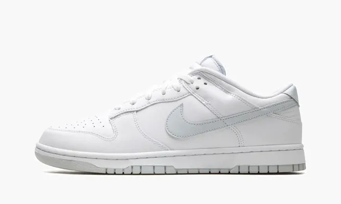 Кроссовки Nike Dunk Low Retro «Pure Platinum» белый