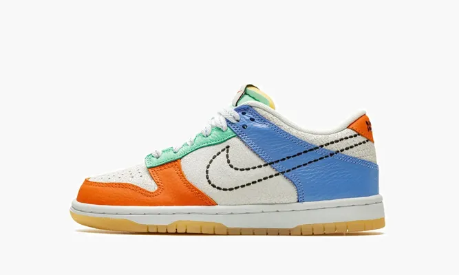 Кроссовки Nike Dunk Low GS « 101» оранжевый