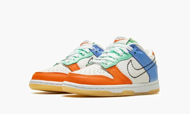 Кроссовки Nike Dunk Low GS « 101» оранжевый