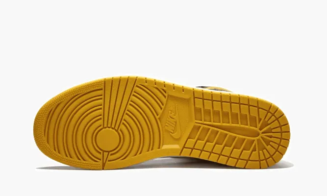 Кроссовки Air Jordan 1 Retro High OG «Yellow Ochre» желтый