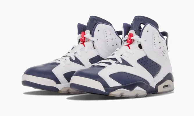 Кроссовки Air Jordan 6 Retro «Olympic» белый