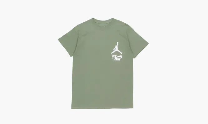 Одежда Travis Scott Cactus Jack X Air Jordan Tee «Green» зеленый