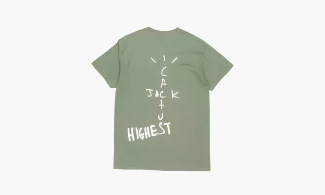Одежда Travis Scott Cactus Jack X Air Jordan Tee «Green» зеленый