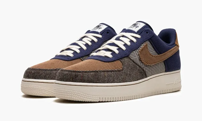 Кроссовки Air Force 1 '07 PRM «Tweed Corduroy» разноцветный