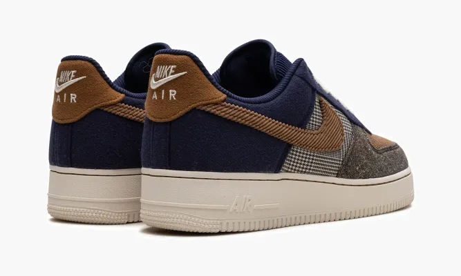 Кроссовки Air Force 1 '07 PRM «Tweed Corduroy» разноцветный