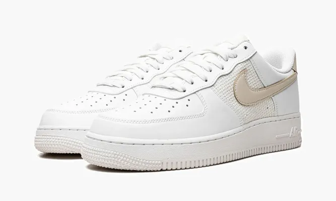 Кроссовки Air Force 1 Low «Grey Cross-Stitch» белый