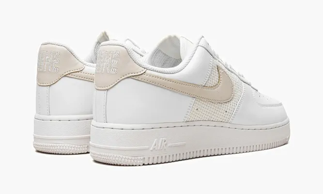 Кроссовки Air Force 1 Low «Grey Cross-Stitch» белый