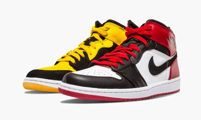 Кроссовки Air Jordan 1 Mid «Old Love / New Love» черный