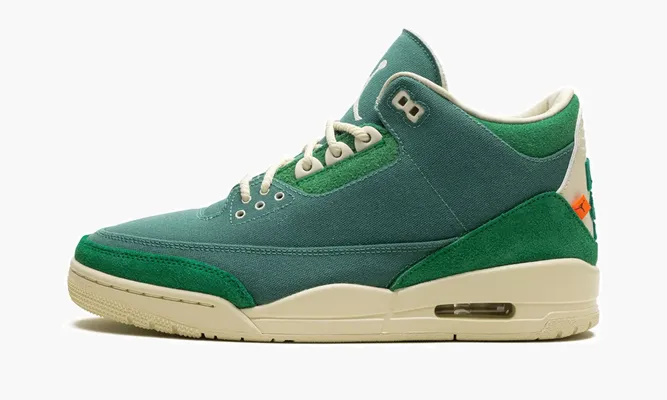 Кроссовки Air Jordan 3 «Nina Chanel Abney - Bicoastal» зеленый