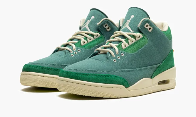 Кроссовки Air Jordan 3 «Nina Chanel Abney - Bicoastal» зеленый