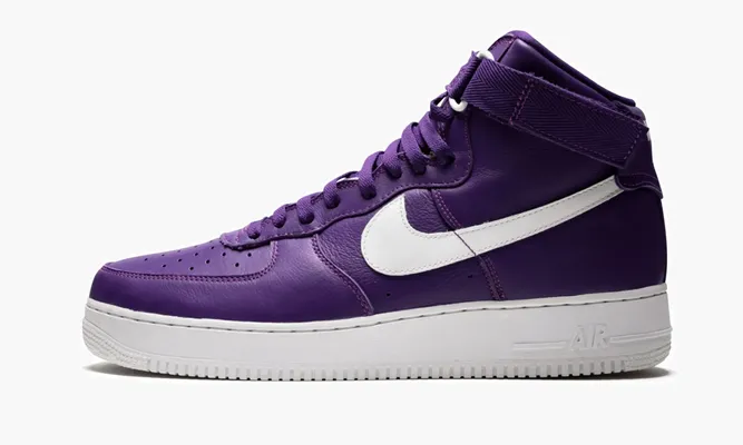 Кроссовки Air Force 1 High Retro QS «Purple / White» фиолетовый